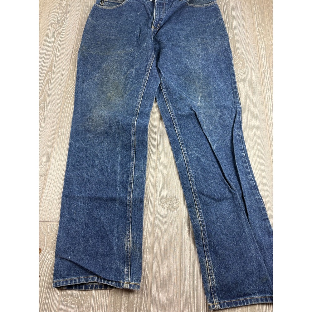 Carhartt FR Men's Straight Jeans Flame Resistant Cotton Blue Size 36x34